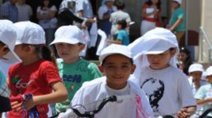 Akkuyu NGS, Başarılı &Ouml;ğrencileri Bisikletle Sevindirdi