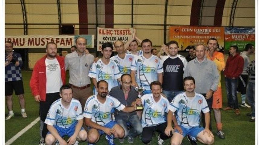 Keşan&rsquo;da Kurumlar Arası Halı Saha Turnuvası Tamamlandı