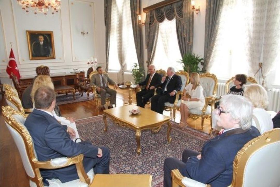 Almanya'nın Bayreuth Şehri Heyeti Vali Yerlikaya&rsquo;yı Ziyaret Etti