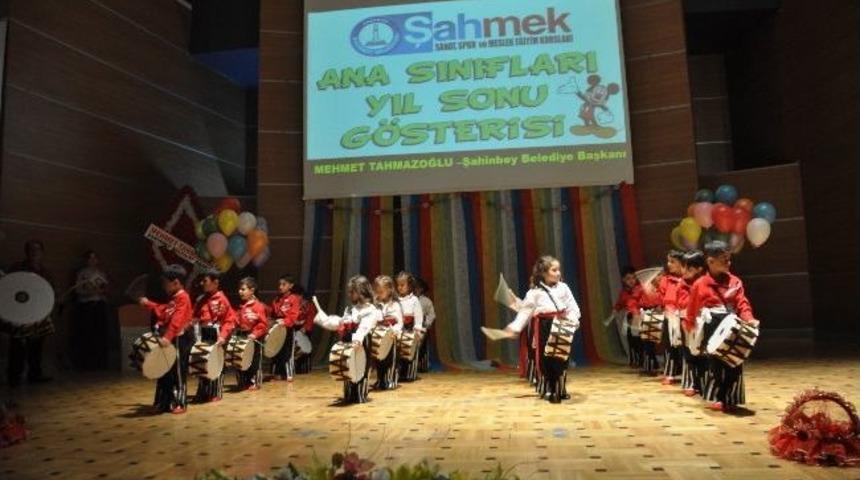 Şahinbey Belediyesi Ana Sınıfı &Ouml;ğrencileri Yaptıkları G&ouml;sterilerle B&uuml;y&uuml;ledi