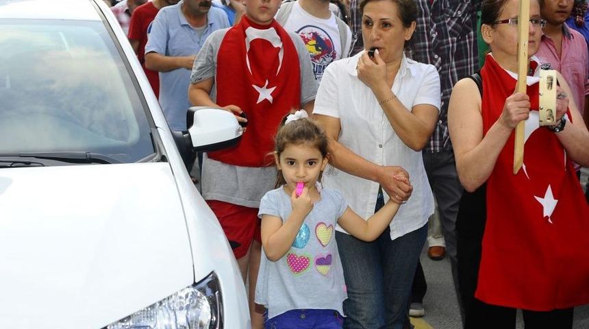 Samsun&rsquo;dan Gezi Parkı&rsquo;na Destek Y&uuml;r&uuml;y&uuml;ş&uuml;