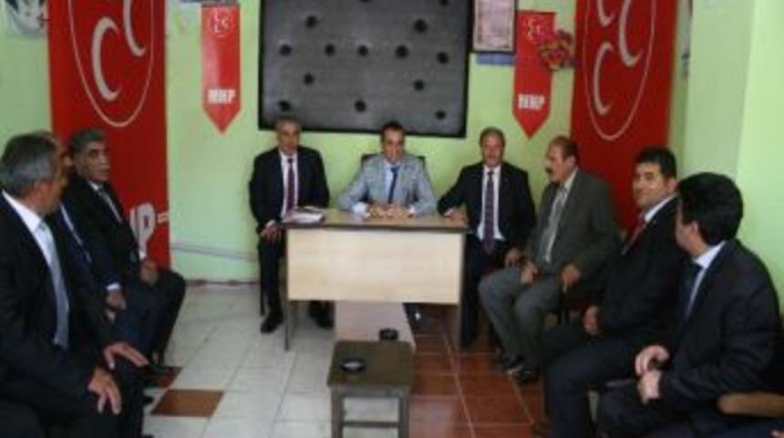 Mhp Heyeti K&ouml;pr&uuml;k&ouml;y Ve Horasan'da İncelemelerde Bulundu