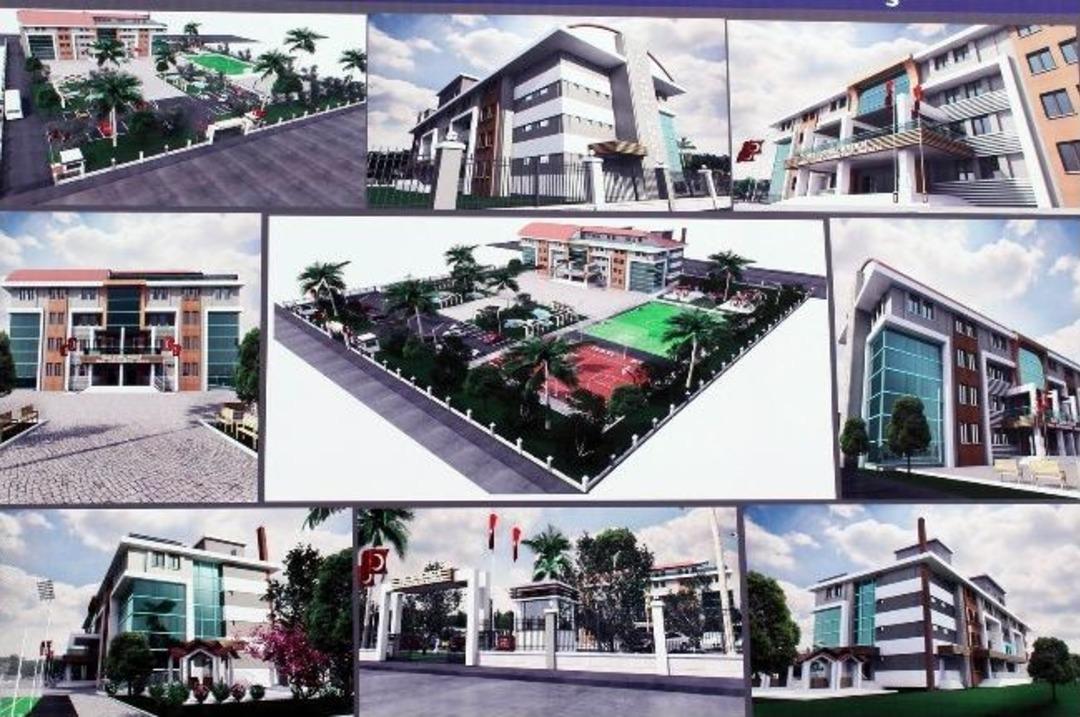 Vali Savaş 22 Derslikli Okulun Temelini Attı