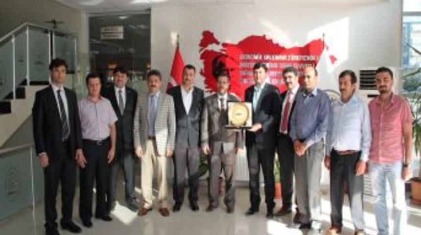G&Uuml;NSİAF'tan Ticaret Ve Sanayi Odası'na Ziyaret