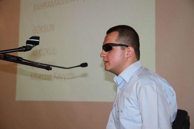 B&ouml;lge Hafızlık Yarışması nda G&ouml;rme Engelli M&uuml;ezzin Birinci Oldu 1