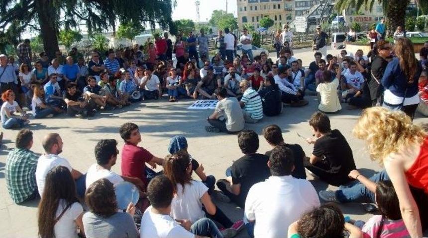 Giresun'da Gezi Park Eylemi