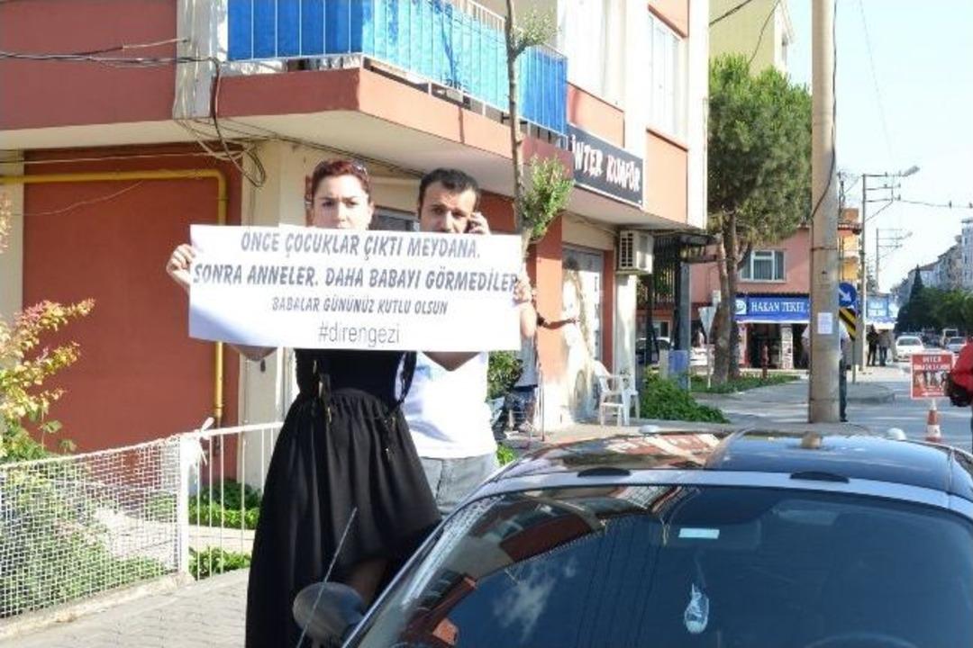 Balıkesir&rsquo;de &ldquo;gezi Parkı&rdquo; Protestosu