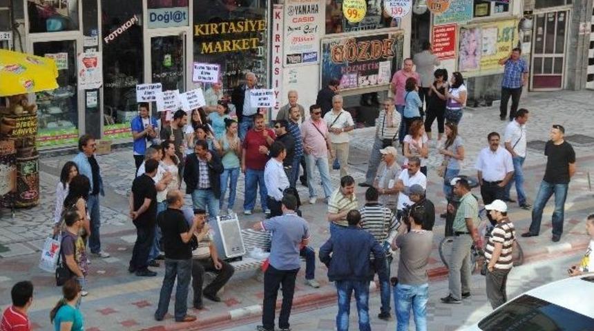 Afyonkarahisar&rsquo;da &ldquo;gezi&rdquo; Protestosu