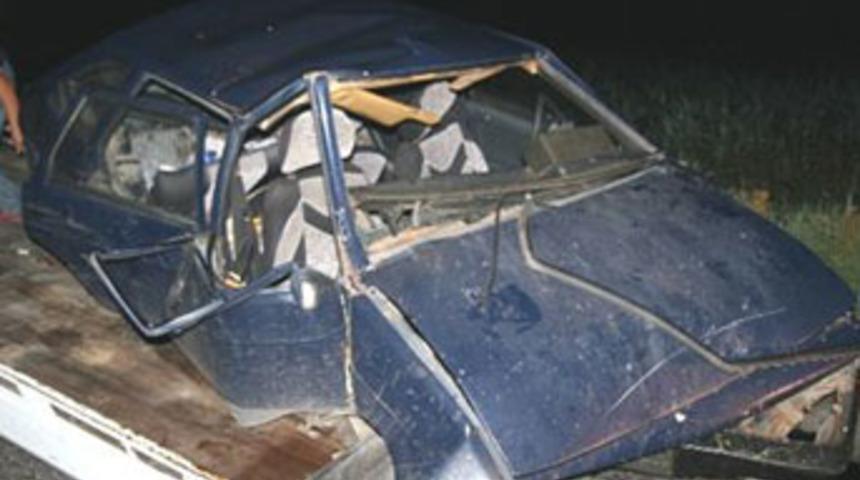 &Ccedil;orlu&rsquo;da trafik kazası : 1 bebek 2 &ouml;l&uuml; , 5 yaralı&hellip;