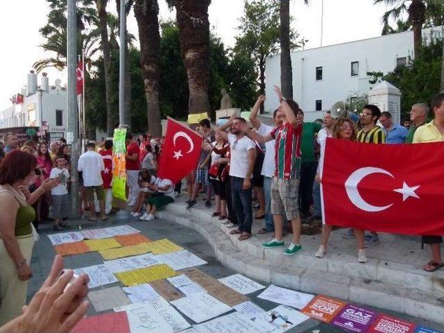 Gezi Eylemleri Bodrum’da Devam Ediyor