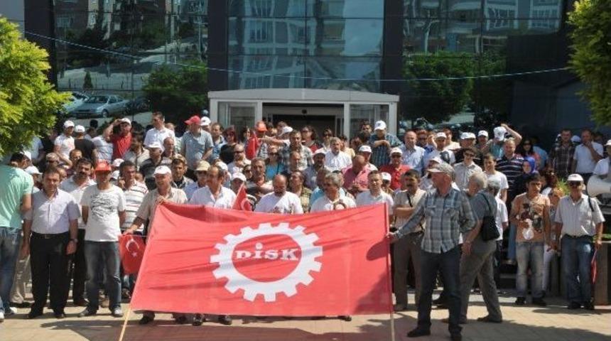 Atakum Belediyesi &Ccedil;alışanları İş Bıraktı