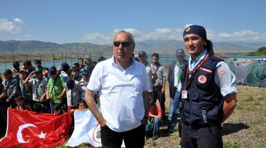 İzciler Suşehri&rsquo;ne Kamp Kurdu