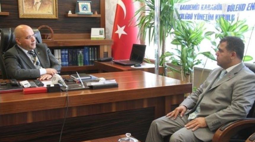 Başkan Aksoy&rsquo;dan Karab&uuml;k Tso&rsquo;ya 'hayırlı Olsun 'ziyareti