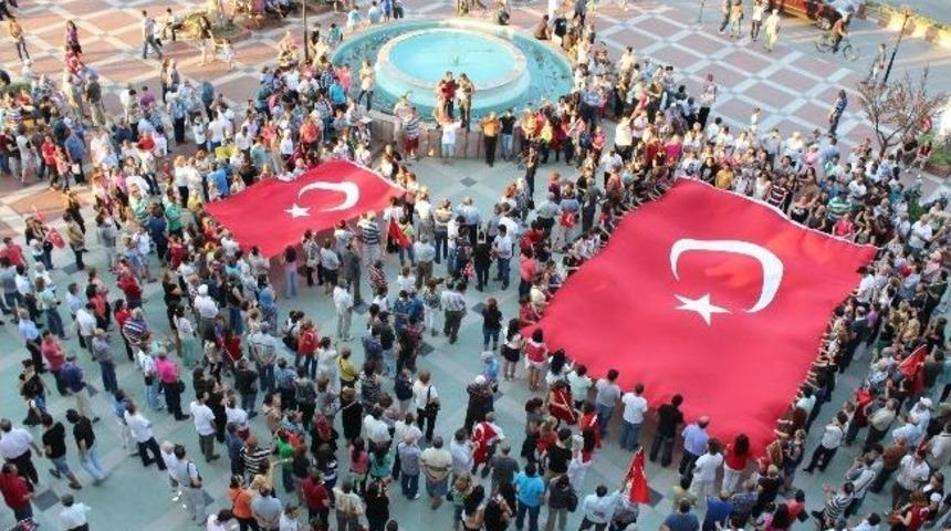 Nazilli&rsquo;de Gezi Parkı Protestosu
