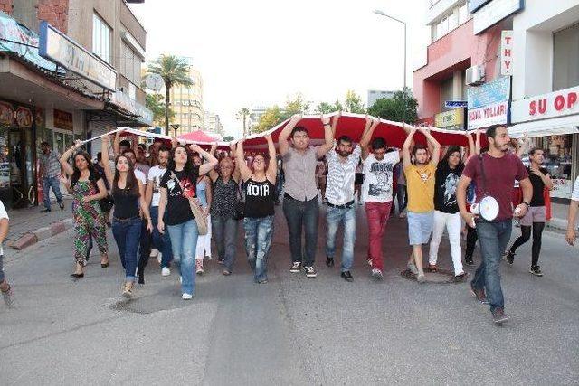 Nazilli’de Gezi Parkı Protestosu