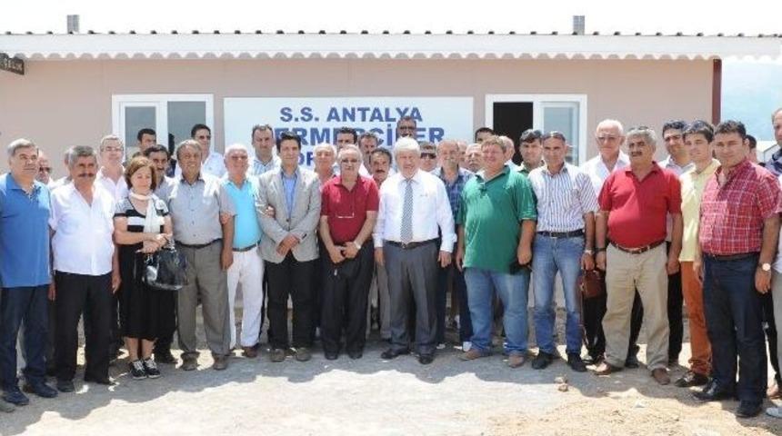 Başkan Akaydın&rsquo;a İ&ccedil;me Suyu Teşekk&uuml;r&uuml;