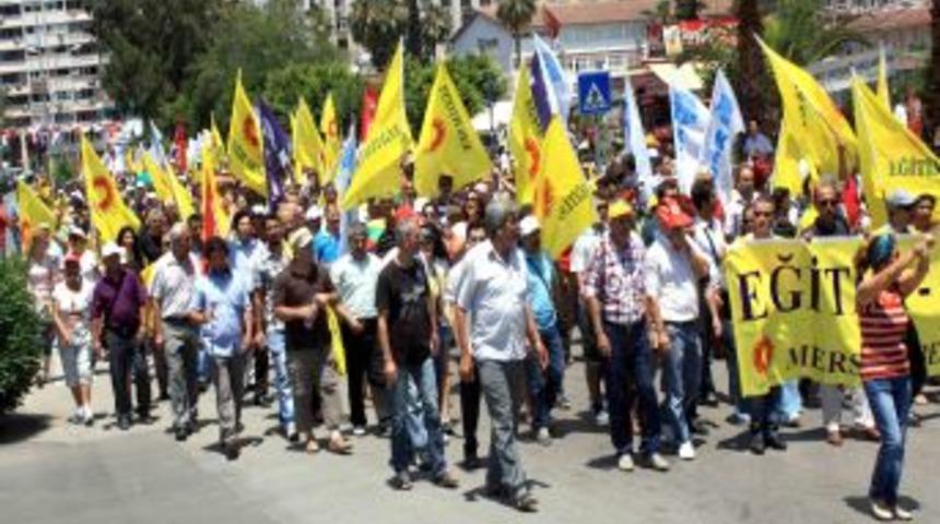 Mersin'de Iş Bırakma Eylemi