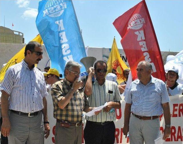 Aydın&rsquo;da Taksim Grevi 1