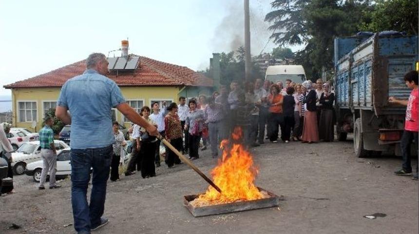 Sağlık&ccedil;ılara Yangın Tatbikatı Yaptırıldı