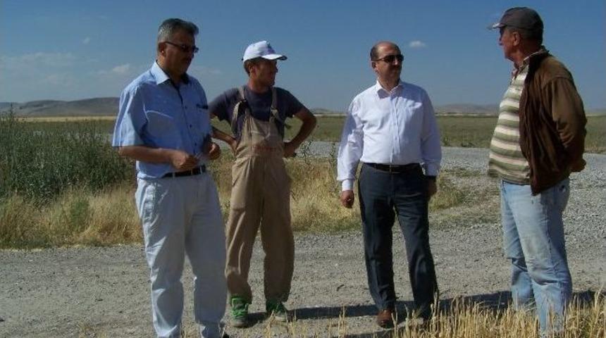 Doludan Zarar G&ouml;ren K&ouml;yler Ziyaret Edildi