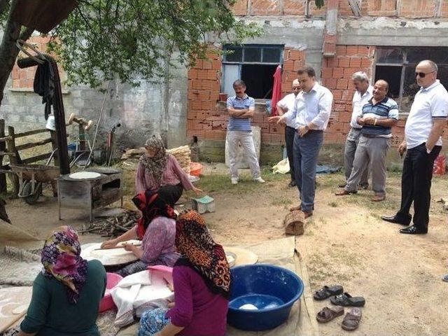 Kaymakam Odabaş K&ouml;ylerde İncelemelerde Bulundu 3