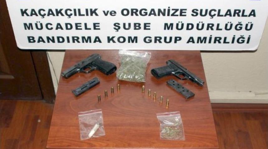 Bandırma'da Uyuşturucu Operasyonu