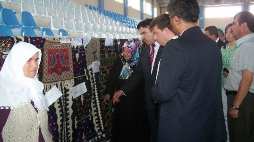 Korkuteli Halk Eğitim Merkezi Yıl Sonu Sergisi A&ccedil;ıldı