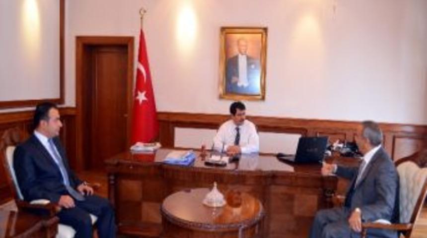 Mev&rsquo;den Vali Şahin&rsquo;e Ziyaret