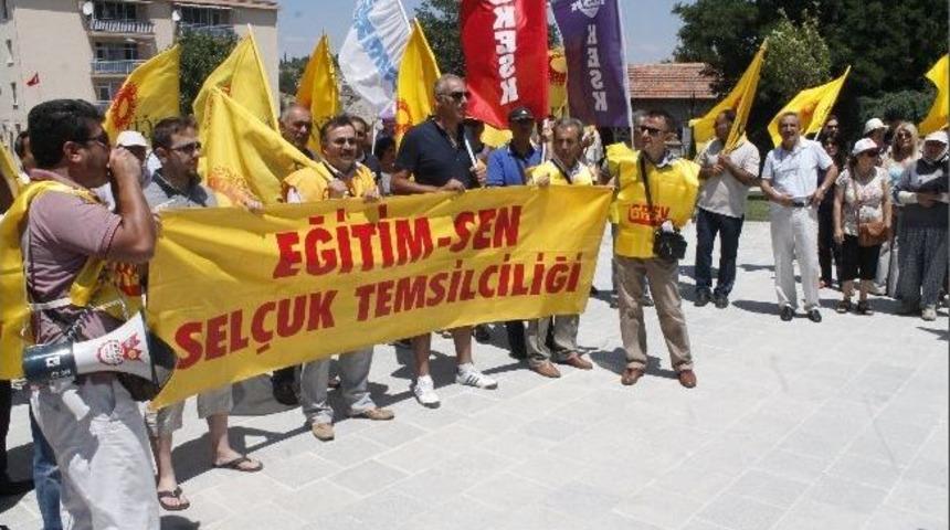 Greve Sel&ccedil;uk'ta Da Katılım Oldu