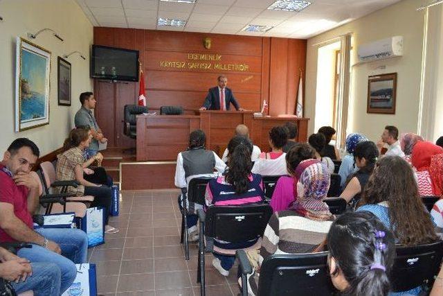 Mardin den Gelen &Ouml;ğrenciler Denizi İlk Kez Gelibolu da G&ouml;rd&uuml; 1