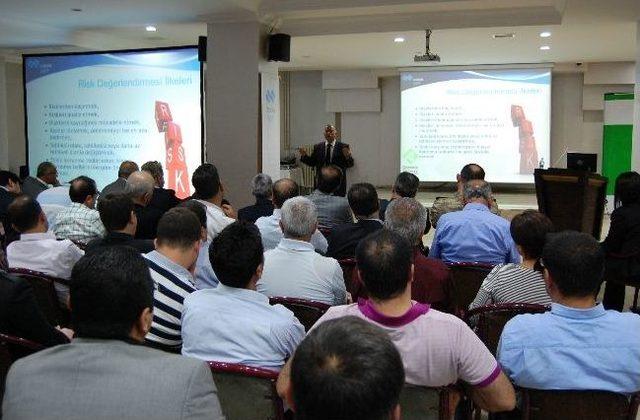 Tatvan&rsquo;da &ldquo;iş Sağlığı Ve G&uuml;venliği Kanunu&rdquo; Tanıtım Semineri D&uuml;zenlendi 2