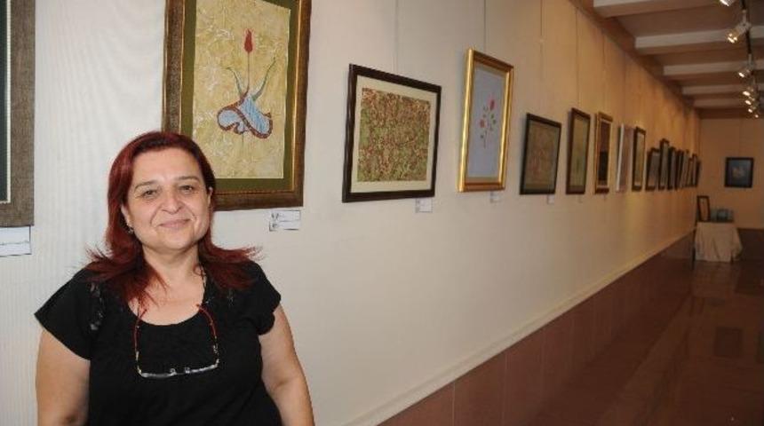 Adana'da Ebru Sergisi