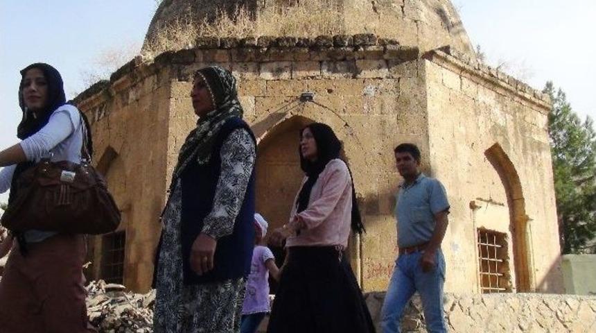 Kızıltepe'deki Şahkulubey K&uuml;mbeti Kaderine Terk Edildi