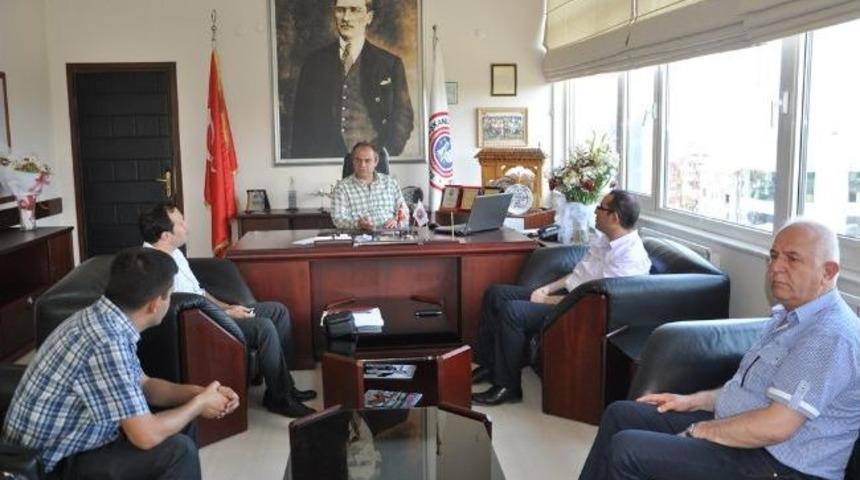 Sağlık Müdürü Akbulut’tan Belediyeye Ziyaret