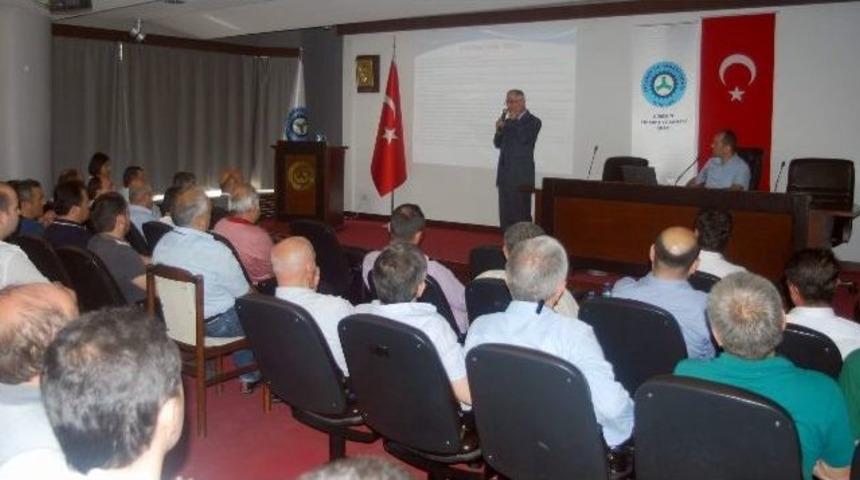 Giresun&rsquo;da İş Sağlığı Ve G&uuml;venliği Kanunu Semineri D&uuml;zenlendi
