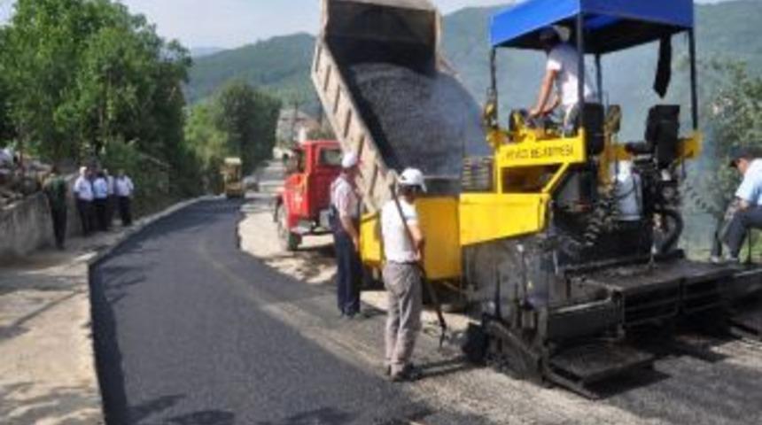 Yenice&rsquo;de Asfalt &Ccedil;alışmaları Başladı