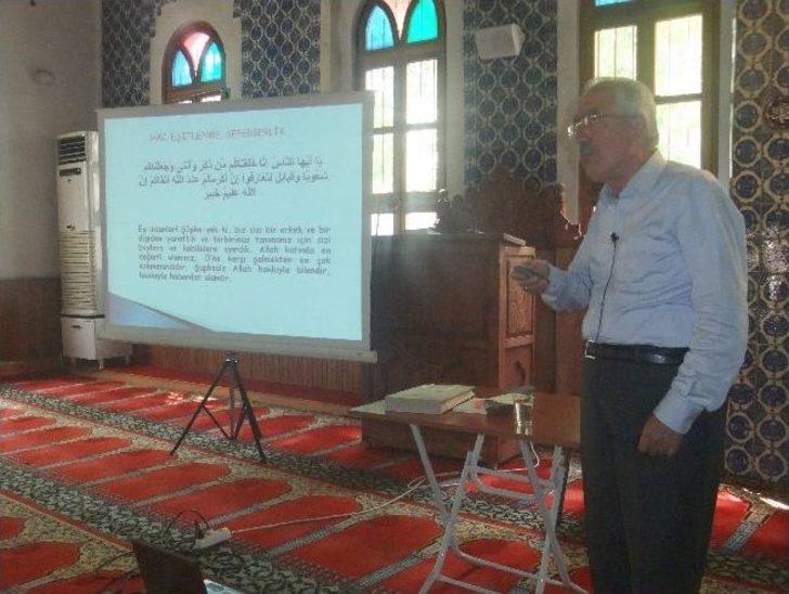 Kütahya’da Hacı Adaylarına Uygulamalı 'hac Eğitim Semineri' G3