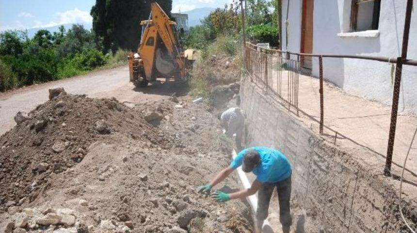 Kumluca&rsquo;da Alt Yapı &Ccedil;alışmaları Devam Ediyor