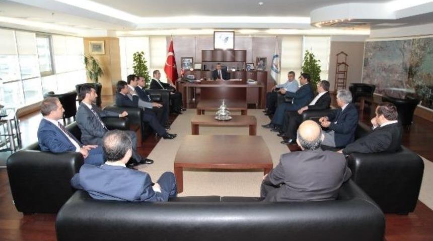 Başkan Tahmazoğlu&rsquo;na Gto&rsquo;dan İade-i Ziyaret