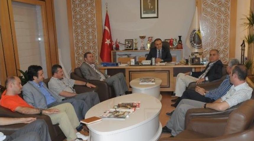 Voleybol Federasyonu Başkan Vekilinden Aktaş&rsquo;a Ziyaret