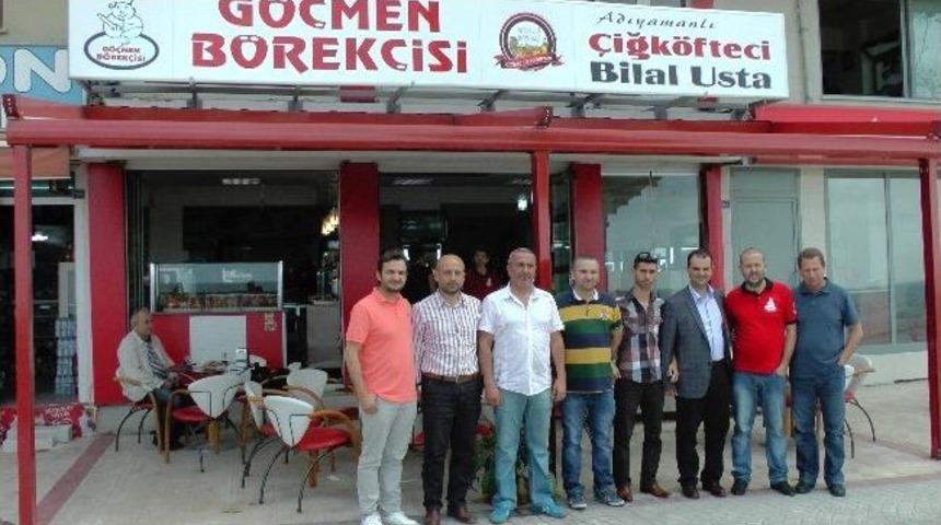 Ak&ccedil;akoca'da G&ouml;&ccedil;men B&ouml;rek&ccedil;isi A&ccedil;ıldı