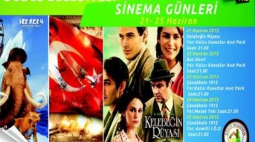 A&ccedil;ık Hava Sinema G&uuml;nleri Başlıyor