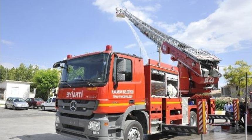 Karaman İtfaiyesine Ara&ccedil; Takviyesi