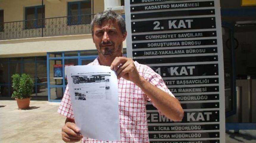 Marmaris'te Eylemcilere Su&ccedil; Duyurusu