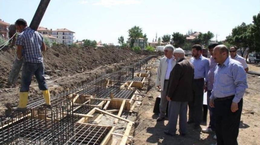 Sorgun Kapalı Sebze Hali İnşaatı Devam Ediyor