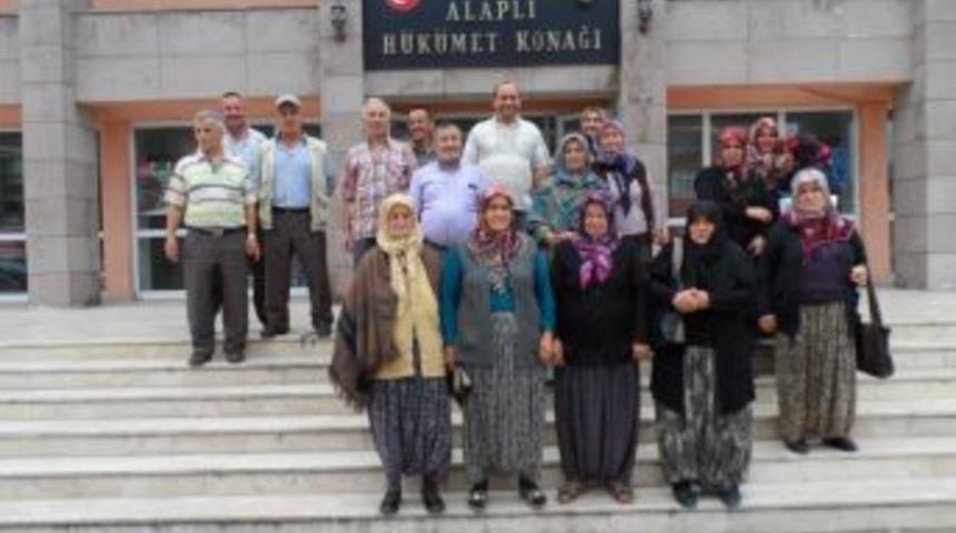 İnekleri Kaymakama şikayet ettiler