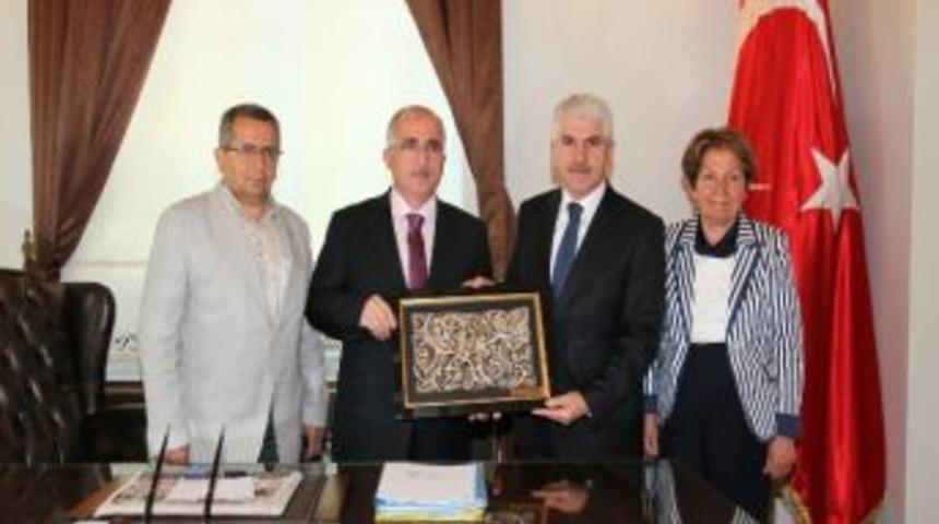 Başkan Sakallı'dan Vali Tuna&rsquo;ya Ziyaret