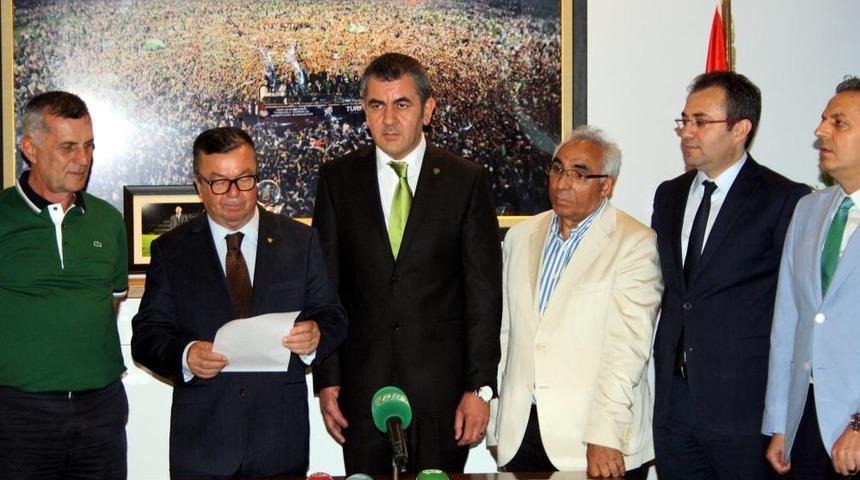 Bursaspor'da Görev Dağılımı Yapıldı