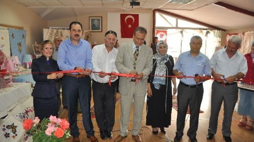 Turnalı K&ouml;yl&uuml;lerinden El Emeği G&ouml;z Nuru &Ccedil;alışmalar