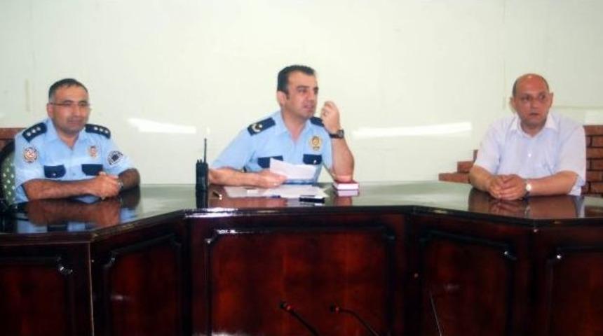 Giresun'da Polis Dolmuş Şof&ouml;rleri İle Buluştu